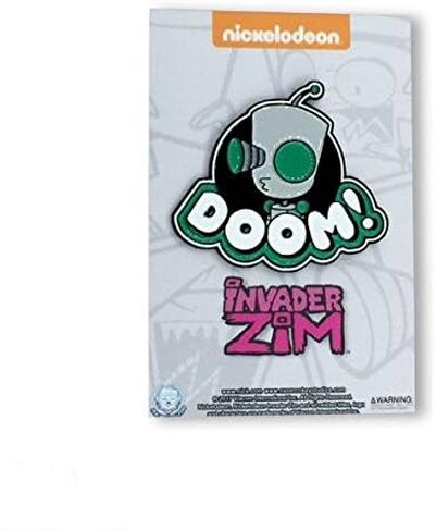 Licensed Invader Zim - DOOM! 1.60" Collectible Pin in Saudi Arabia