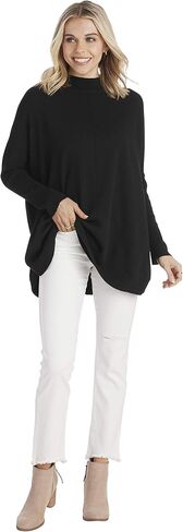 Mud Pie Women's Ellis Mock Neck Sweater in Saudi Arabia