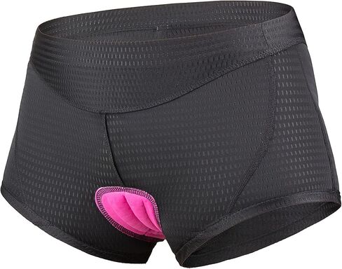 RISESBIK ملابس داخلية نسائية لركوب الدراجات، سراويل داخلية مبطنة ثلاثية الأبعاد، سراويل داخلية MTB للدراجة مع شبكة نحيفة وخفيفة الوزن in Kuwait