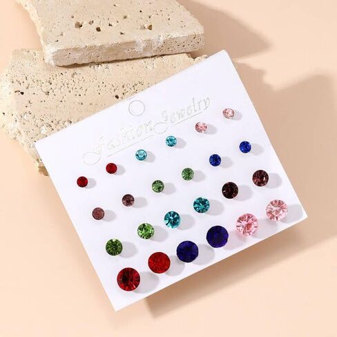 2/3 أزواج من أقراط اللؤلؤ المقلدة المضادة للحساسية، أقراط كلاسيكية من اللؤلؤ على شكل كرة مستديرة، مقاسات مختلطة، مجوهرات للنساء والفتيات المراهقات in Kuwait