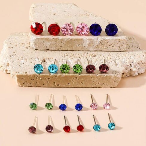 2/3 أزواج من أقراط اللؤلؤ المقلدة المضادة للحساسية، أقراط كلاسيكية من اللؤلؤ على شكل كرة مستديرة، مقاسات مختلطة، مجوهرات للنساء والفتيات المراهقات in Kuwait