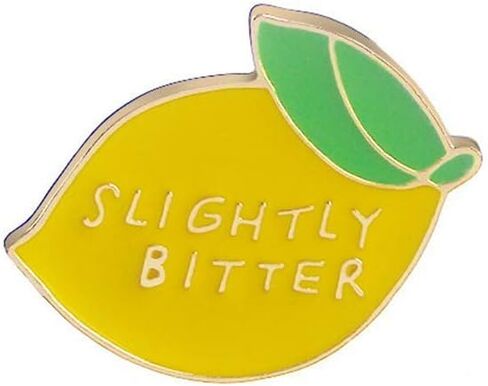 Comelyjewel Lemon Enamel Brooch Pin Backpack Hat Bag Accessory Badge Jewellery- Slightly Bitter Useful and Practical in Saudi Arabia