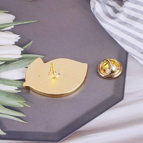 Comelyjewel Lemon Enamel Brooch Pin Backpack Hat Bag Accessory Badge Jewellery- Slightly Bitter Useful and Practical in Saudi Arabia