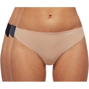 Calvin Klein Women's Invisibles Thong Multi-Pack Panty