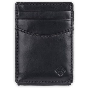 Columbia Men's Leather Front Pocket Wallet Card Holder for Travel in Kuwait