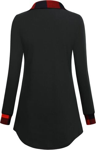 سويت شيرت نسائي من Timeson بأكمام طويلة وربع سحاب وطية صدر السترة منقوشة in Kuwait