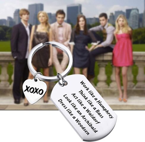 WSNANG TV Show Inspired Gift Think Like a Bass Act Like a Waldorf Keychain TV Show Fans Gift in Saudi Arabia