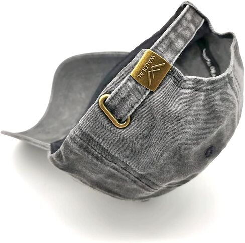Waldeal Twin Mom Gift Women's Baseball Cap, Adjustable Hat Distressed Retro Denim Washed for Women in Kuwait