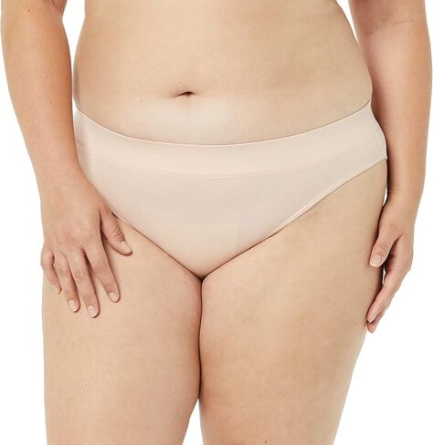 ملابس داخلية قصيرة للسيدات من Amazon Aware مصنوعة من القطن فائق النعومة متوسطة الارتفاع، عبوة من قطعتين in Kuwait