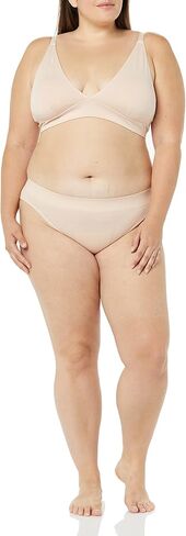 ملابس داخلية قصيرة للسيدات من Amazon Aware مصنوعة من القطن فائق النعومة متوسطة الارتفاع، عبوة من قطعتين in Kuwait