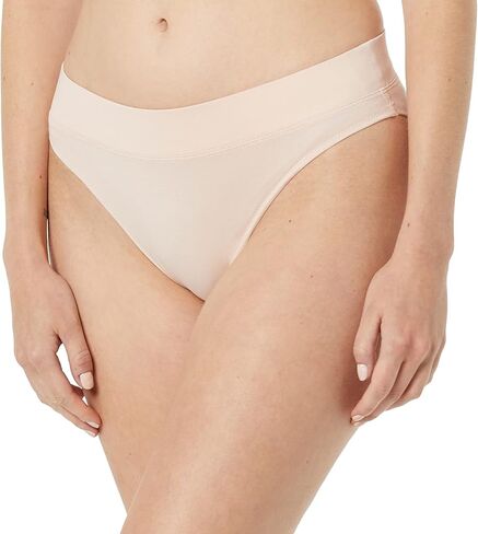 ملابس داخلية قصيرة للسيدات من Amazon Aware مصنوعة من القطن فائق النعومة متوسطة الارتفاع، عبوة من قطعتين in Kuwait