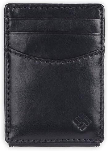 Columbia Men's Leather Front Pocket Wallet Card Holder for Travel in Kuwait