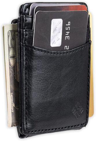 Columbia Men's Leather Front Pocket Wallet Card Holder for Travel in Kuwait