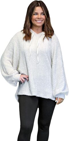 سترة بغطاء رأس من مزيج القطن المريح وخفيف الوزن من Southern Couture in Kuwait