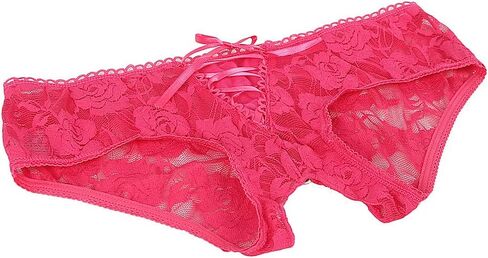 ملابس داخلية نسائية من الدانتيل من Ohyeahlady ملابس داخلية مثيرة بدون حمالات مقاس كبير سراويل داخلية محببة ثونج جي سترينج in Kuwait