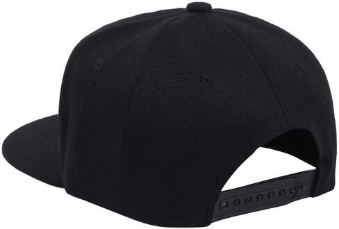 Boolavard Classic Snapback Hat Cap Hip Hop Style Flat Bill Blank Solid Color Adjustable Size in Saudi Arabia