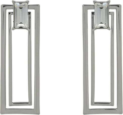 Karl Lagerfeld Paris 45 mm Rectangle Post Earrings in Saudi Arabia