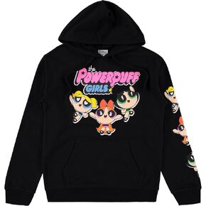 سويت شيرت بقلنسوة كلاسيكي للسيدات من POWERPUFF GIRLS - سويت شيرت بلوسوم بابل وباتركاب in Kuwait