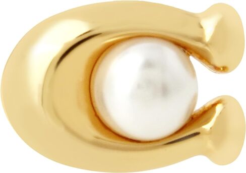 COACH Pearl C Stud Earrings in Saudi Arabia
