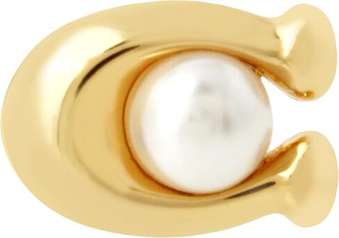 COACH Pearl C Stud Earrings in Saudi Arabia
