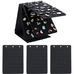 كتاب عرض دبوس المينا من HUHYNN مع 6 صفحات، كتاب تداول دبوس محمول لتخزين أكثر من 240 دبابيس مينا، منظم دبوس بروش وتخزين لمجموعة الدبابيس in Kuwait