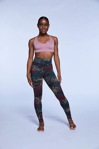 JO + JAX Studio Leggings، خصر عالي، حزام خصر مسطح عريض، أداء فائق النعومة، مطاط في 4 اتجاهات، للصالة الرياضية واليوجا والرقص in Kuwait