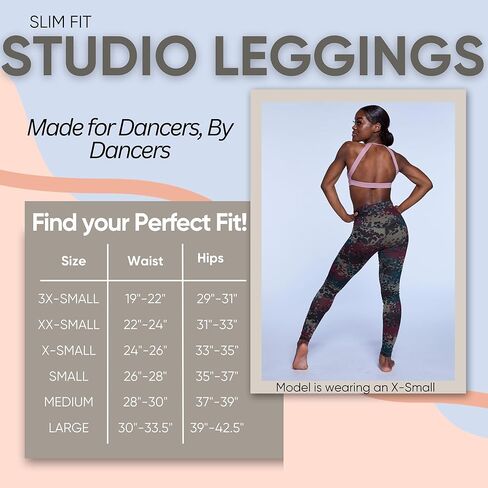 JO + JAX Studio Leggings، خصر عالي، حزام خصر مسطح عريض، أداء فائق النعومة، مطاط في 4 اتجاهات، للصالة الرياضية واليوجا والرقص in Kuwait