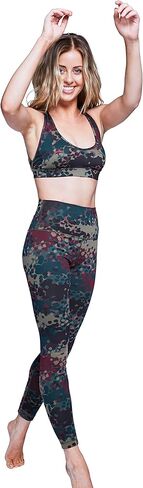 JO + JAX Studio Leggings، خصر عالي، حزام خصر مسطح عريض، أداء فائق النعومة، مطاط في 4 اتجاهات، للصالة الرياضية واليوجا والرقص in Kuwait