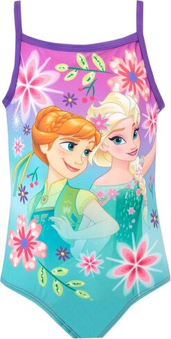 Disney Girls Frozen Swimsuit Princess Elsa Anna Swimwear for Kids in Saudi Arabia