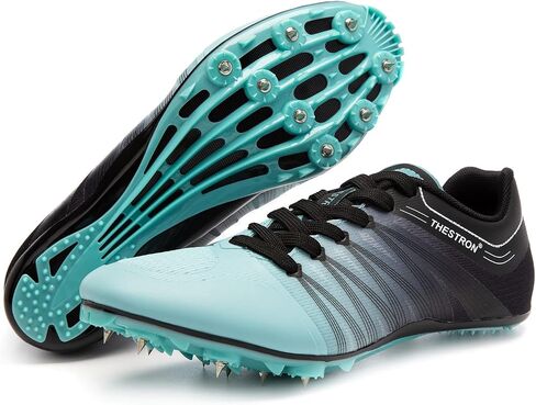 Track and Field Shoes Men Women Kids Spikes Sneakers Track Race Jumping Sneakers Girls Professional Running Nail Spikes Shoes Boys in Saudi Arabia