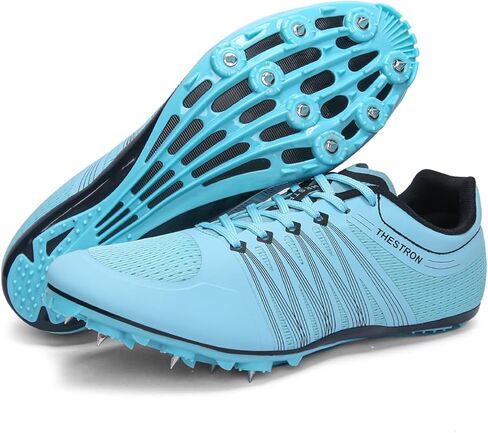 Zakey Track and Field Shoes Men Women Kids Spikes Sneakers Track Race Jumping Sneakers Girls Professional Running Nail Spikes Shoes Boys in Saudi Arabia