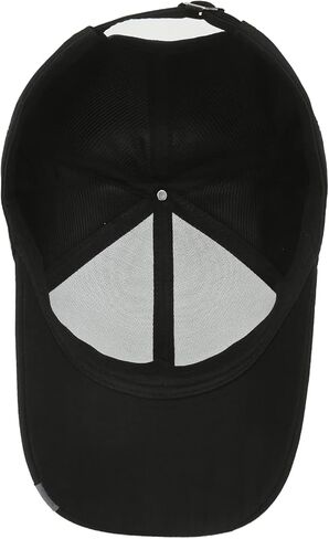 قبعة أبي العصرية للرجال قبعة بيسبول كلاسيكية عادية مع قمم مزدوجة الطبقة قبعة سائق شاحنة من القطن قابلة للتعديل بلون الفحم الناعم in Kuwait