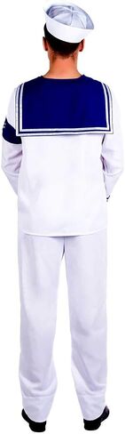 fun shack Mens Sailor Costume, Sailor Costumes for Men, Sailor Halloween Costume Men, Adult Sailor Costume in Kuwait