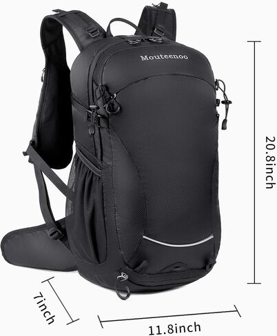 حقيبة ظهر لركوب الدراجات الجبلية من موتينو لركوب الدراجات الجبلية وركوب الدراجات والدراجات للرجال والنساء (أسود) in Kuwait