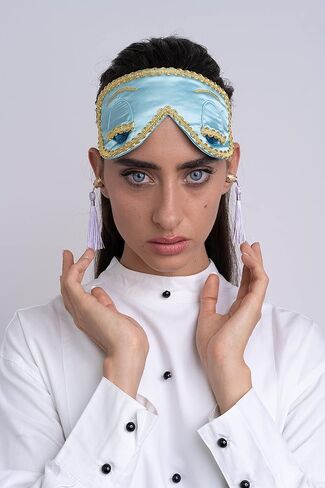 Audrey in a Bag Iconic Holly Complete Sleep Costume Set with Tassel Earplugs Inspired by Breakfast at Tiffany’s in Kuwait