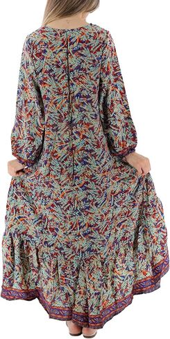 فستان طويل بطول الركبة للنساء من La Fiorentina in Kuwait