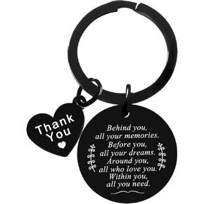 Inspirational Gift Key Ring For Women Men Teen Girls Boys Birthday Gifts Graduation Gifts For Friends Encouragement Gifts for Him Her Family Best Friend Behind You All Your Memories Gifts (Behind you) in Saudi Arabia