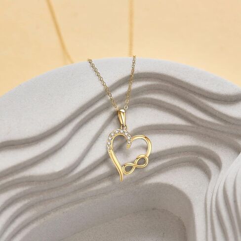 GEHN 14K Gold Necklace Real Gold Pendant Christmas Jewelry Gifts for Women Girls in Kuwait