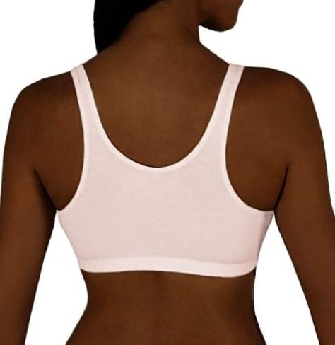 حمالة صدر للتمرين مصنوعة من القطن والألياف اللدنة للنساء من سيكسي بيسيكس | حمالة صدر رياضية مريحة قابلة للتمدد في 4 اتجاهات (عبوة متعددة) in Kuwait