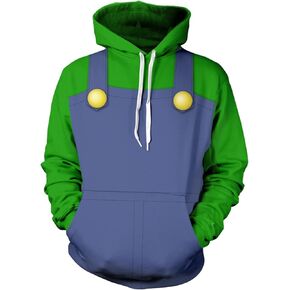 Akxkpohy Game Fashion Graphic Hoodies Cartoon Hooded Sweatshirt Anime Cosplay Costume for Men Women in Kuwait