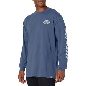 Dickies Men's Long Sleeve Heavyweight Logo T-Shirt