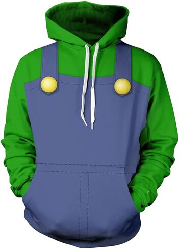 Akxkpohy Game Fashion Graphic Hoodies Cartoon Hooded Sweatshirt Anime Cosplay Costume for Men Women in Kuwait
