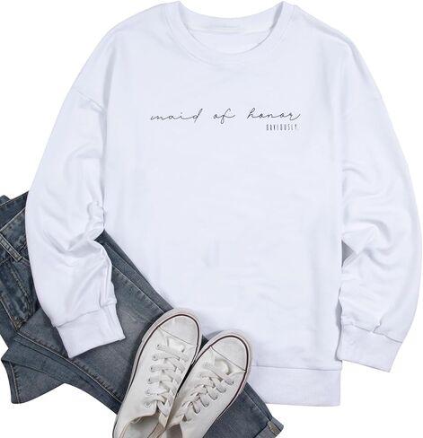 MAXIMGR خادمة الشرف البلوز المرأة وصيفة الشرف بلوزات العازبة حفلة هدية البلوز قميص عطلة الزفاف in Kuwait