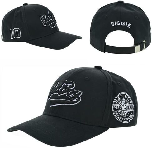 قبعة باد بوي سناب باك أبي رياضية في الهواء الطلق قابلة للتعديل قبعة بيسبول صغيرة مطرزة باللون الأسود، مقاس واحد, أسود, One Size in Kuwait