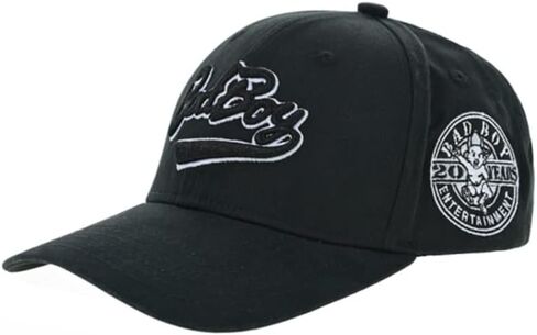 قبعة باد بوي سناب باك أبي رياضية في الهواء الطلق قابلة للتعديل قبعة بيسبول صغيرة مطرزة باللون الأسود، مقاس واحد, أسود, One Size in Kuwait