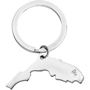 bobauna USA States Map Keychain Long Distance Gift Moving Away Gift For Family Best Friends