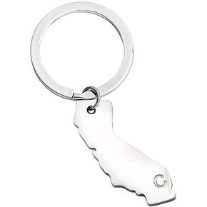 bobauna الولايات المتحدة الأمريكية خريطة المفاتيح المفاتيح لمسافات طويلة هدية الابتعاد هدية للعائلة أفضل الأصدقاء in Kuwait