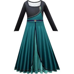 Dressy Daisy Little Girls Ice Princess 2 Coronation Costume Dress Up with Cape Halloween Birthday Party Fancy Outfits in Kuwait