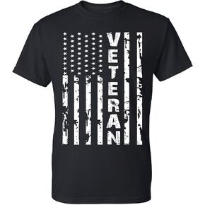 Kropsis Veteran Patriotic U.S Army American Flag Men's T-Shirt