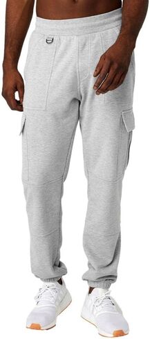 بنطال رياضي رجالي من Alo Highline Cargo، رمادي رياضي منقط in Kuwait